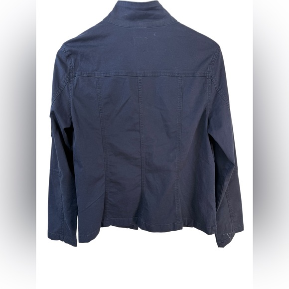 Kensie Dark Blue fitted utility Jacket size M - Picture 2 of 4